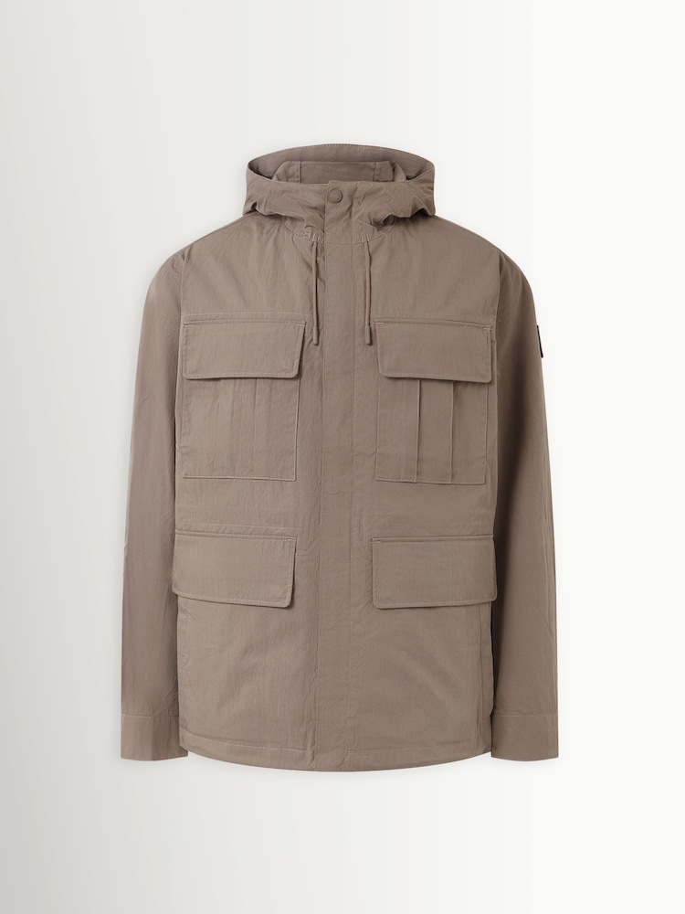 Belstaff Asphalt Cargo Zip Overshirt - Image 1 of 3