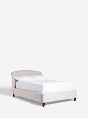 Brushed Marl Light Grey Hartford Upholstered Bed Frame - Image 6 of 6