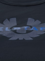 Көк - Belstaff беттік графикалық футболкасы - 3суретінің 3 суреті