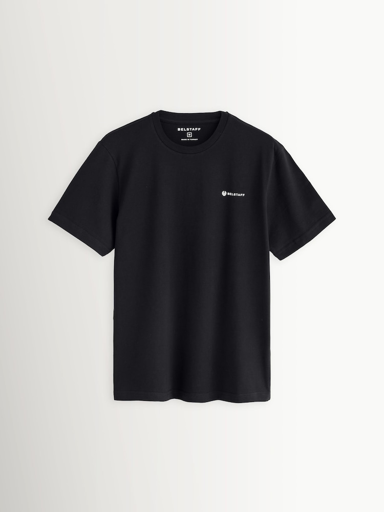Belstaff White T-Shirt 3 Pack - Image 2 of 4