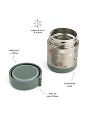 Done by Deer Green Insulated Tiny Trails Food Jar - Image 6 of 6