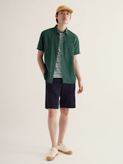 Seasalt Cornwall Green Seven Seas Sailor T-Shirt - Image 4 of 4