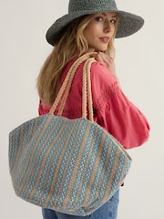 Seasalt Cornwall Blue Alkanet Bag - Image 4 of 5