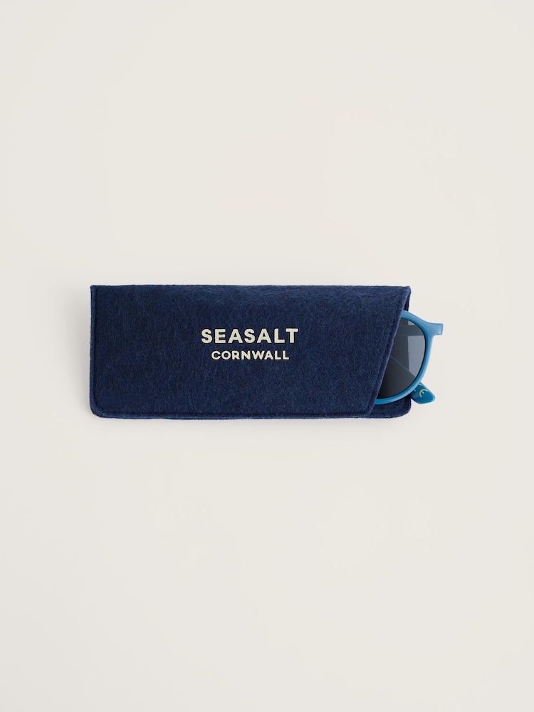 Seasalt Cornwall Blue Garden View Sunglasses - Image 5 of 5 Seasalt Cornwall Blue Garden View Sunglasses - Image 5 of 5