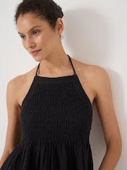 Hush Black Seersucker Beach Top - Image 3 of 5
