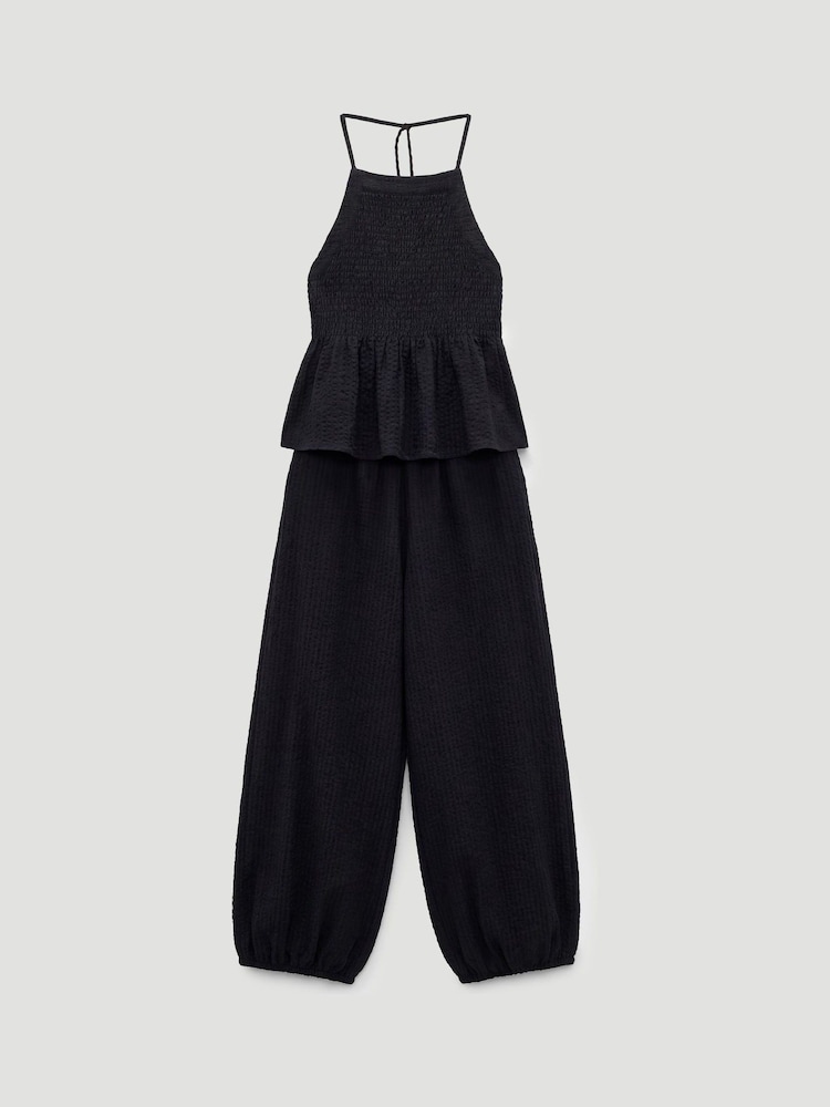 Hush Black Seersucker Beach Top - Image 5 of 5