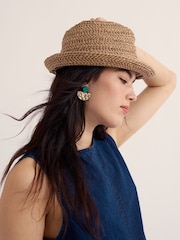 Seasalt Cornwall Natural Found Treasures Hat - Image 3 of 4