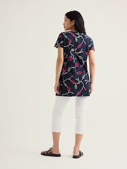 Seasalt Cornwall Blue Artist's Palette Tunic - Image 2 of 5