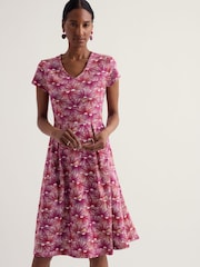 Seasalt Cornwall Pink Pier View Dress - Image 2 of 5