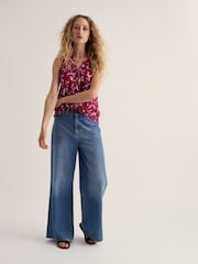 Seasalt Cornwall Pink Achilla Vest - Image 1 of 5