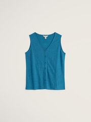 Seasalt Cornwall Green Carn Glaze Vest - Image 4 of 5