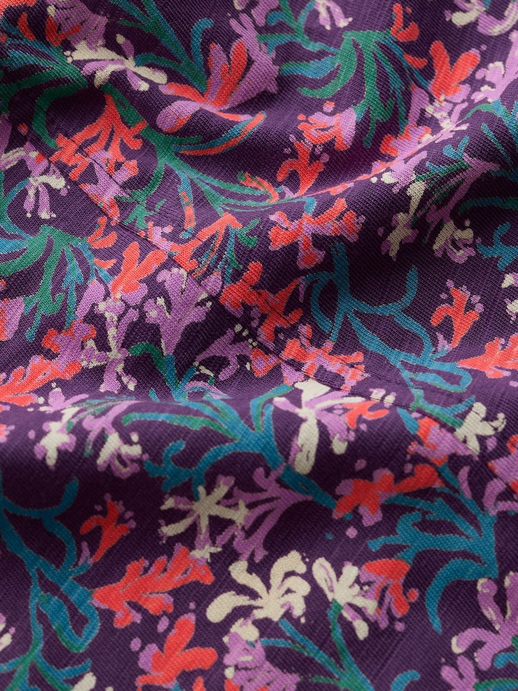 Seasalt Cornwall Purple Short Sleeve Pipers Dress - Image 5 of 5 Seasalt Cornwall Purple Short Sleeve Pipers Dress - Image 5 of 5