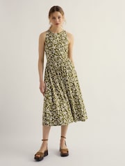 Seasalt Cornwall Green Porthmeor Wave Dress - Image 1 of 5