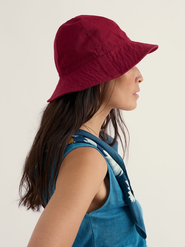 Seasalt Cornwall Red Celia Hat II - Image 4 of 4