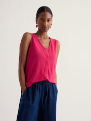 Seasalt Cornwall Pink Carn Glaze Vest - Image 2 of 5