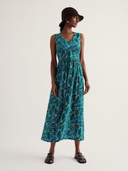 Seasalt Cornwall Green Polmanter Dress - Image 1 of 5