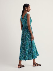 Seasalt Cornwall Green Polmanter Dress - Image 3 of 5