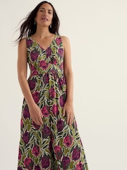 Seasalt Cornwall Green Polmanter Dress - Image 2 of 5