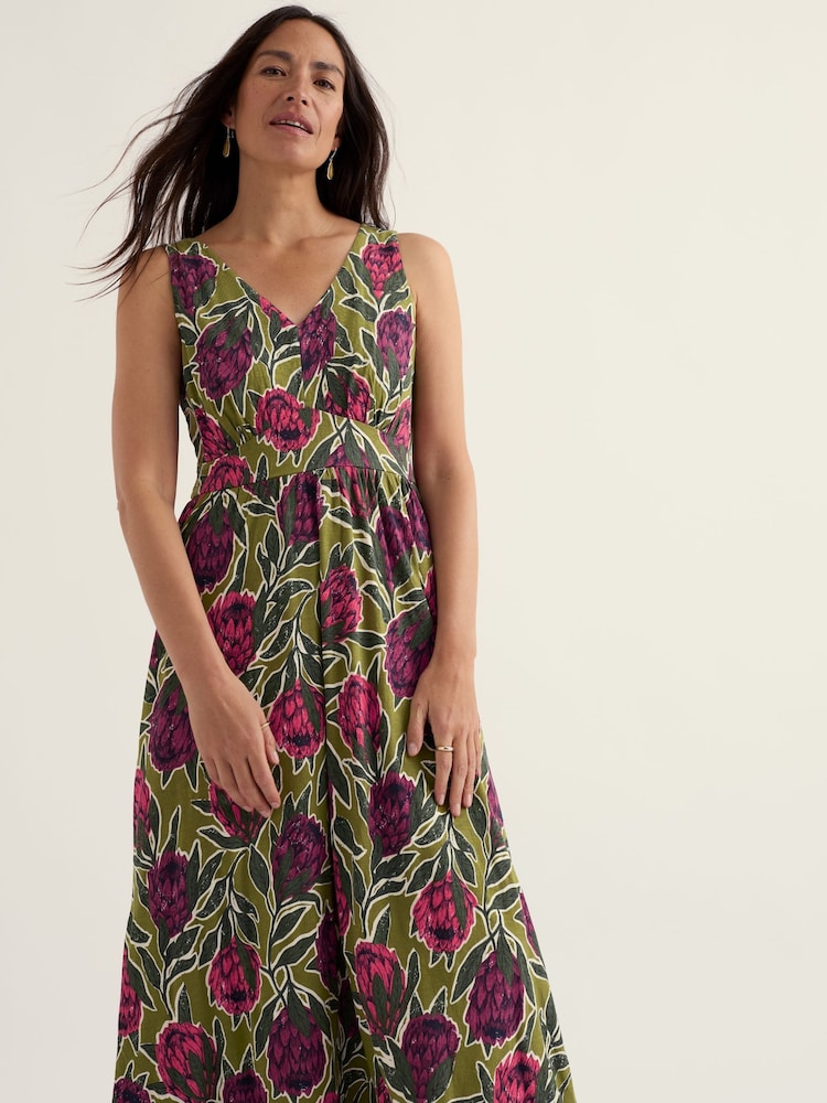 Seasalt Cornwall Green Polmanter Dress - Image 2 of 5 Seasalt Cornwall Green Polmanter Dress - Image 2 of 5
