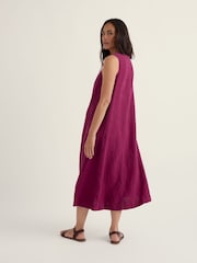 Seasalt Cornwall Pink Cresting Waves Dress - Image 2 of 5