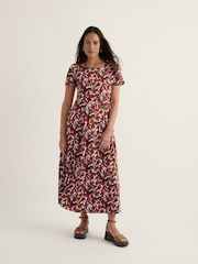 Seasalt Cornwall White Short Sleeve Veronica Dress - Image 1 of 5