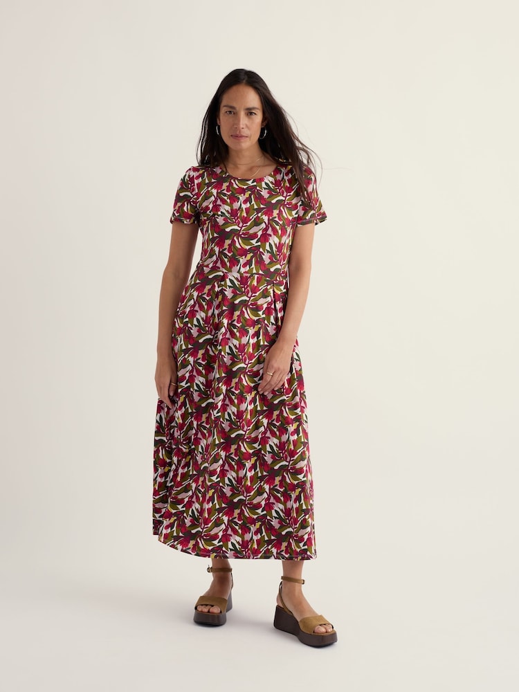 Seasalt Cornwall White Short Sleeve Veronica Dress - Image 1 of 5 Seasalt Cornwall White Short Sleeve Veronica Dress - Image 1 of 5