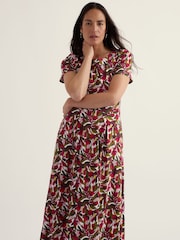 Seasalt Cornwall White Short Sleeve Veronica Dress - Image 3 of 5