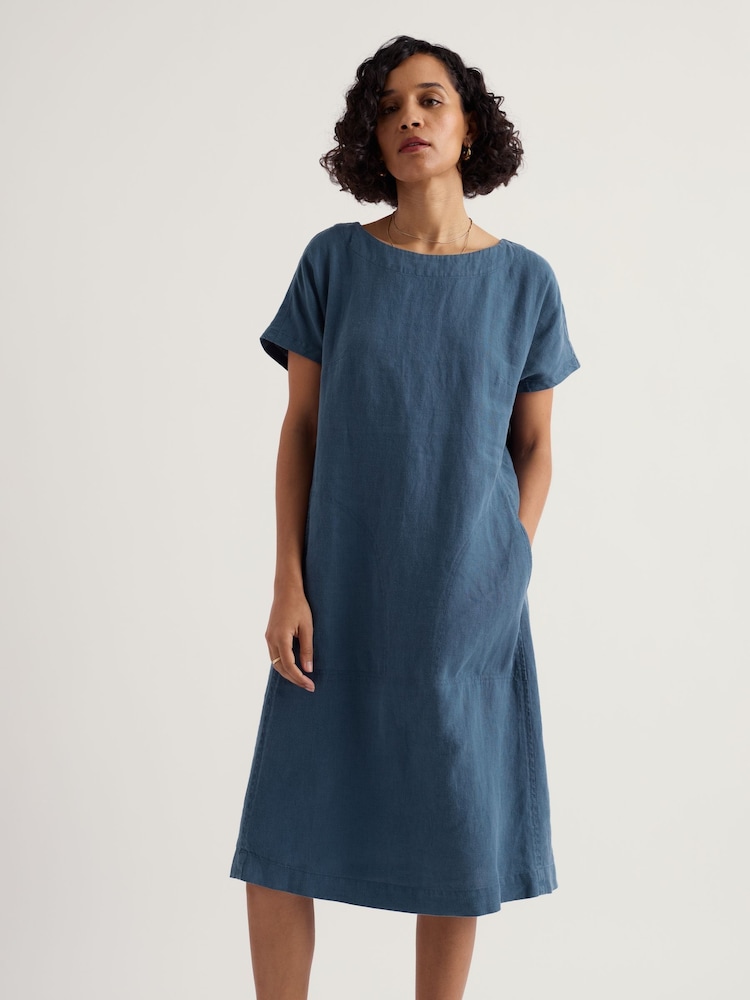 Seasalt Cornwall Blue Primary Dress - Image 1 of 4 Seasalt Cornwall Blue Primary Dress - Image 1 of 4
