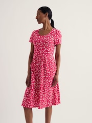 Seasalt Cornwall Pink Enor Dress - Image 2 of 5