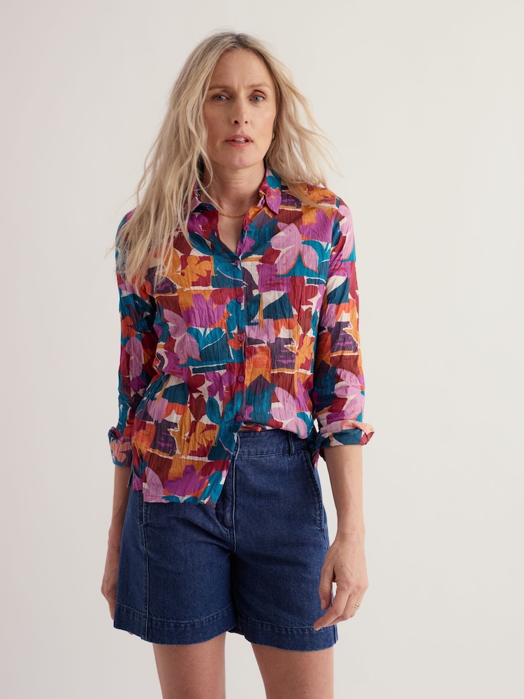 Seasalt Cornwall White Larissa Shirt - Image 1 of 5 Seasalt Cornwall White Larissa Shirt - Image 1 of 5