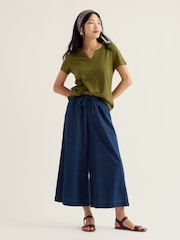 Seasalt Cornwall Green Kellow T-Shirt - Image 1 of 5