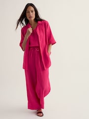 Seasalt Cornwall Pink Still Life Shirt - Image 1 of 5
