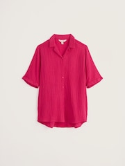 Seasalt Cornwall Pink Still Life Shirt - Image 4 of 5