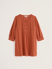 Seasalt Cornwall Orange Lerryn Tunic - Image 4 of 5