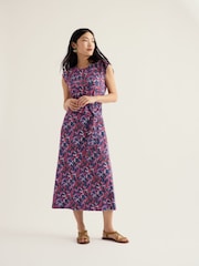 Seasalt Cornwall Purple Fettling Dress - Image 1 of 5