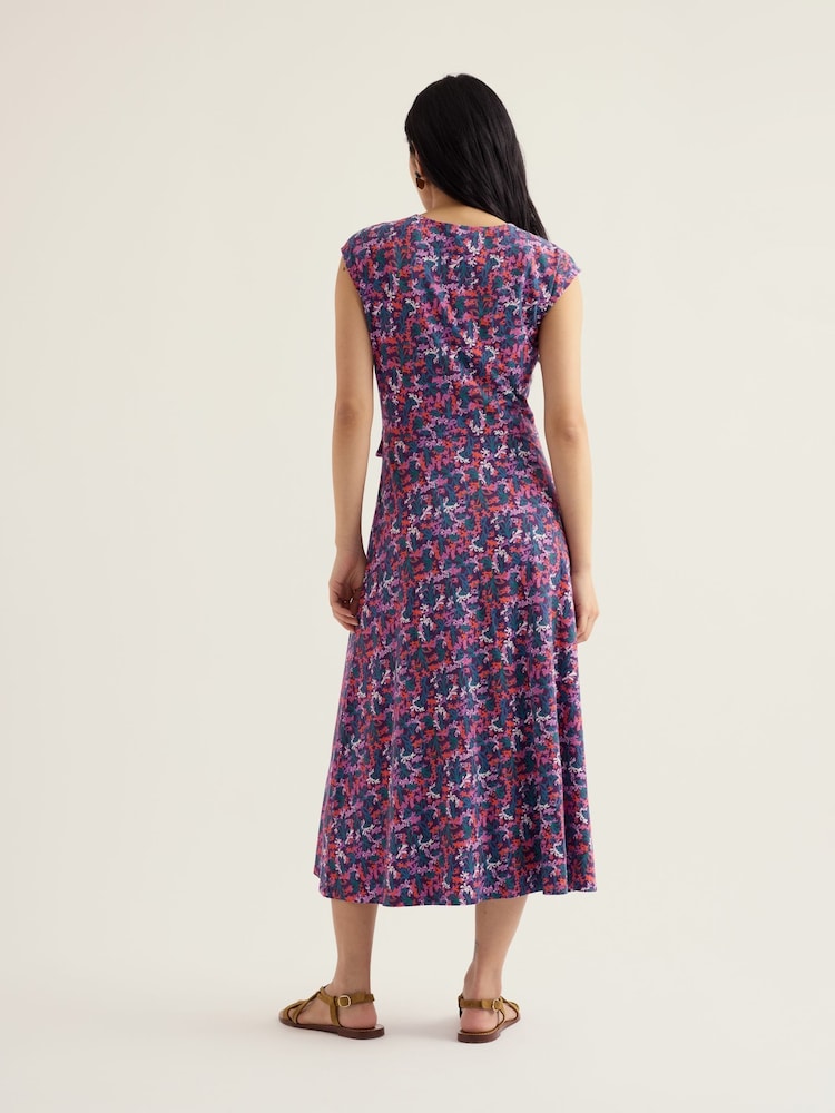 Seasalt Cornwall Purple Fettling Dress - Image 2 of 5 Seasalt Cornwall Purple Fettling Dress - Image 2 of 5