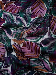 Seasalt Cornwall Purple Wilcove Scarf - Image 4 of 4