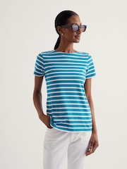 Seasalt Cornwall Green Sailor T-Shirt - Image 1 of 5
