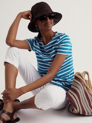 Seasalt Cornwall Green Sailor T-Shirt - Image 3 of 5