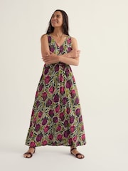 Seasalt Cornwall Green Polmanter Dress - Image 1 of 5