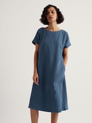 Seasalt Cornwall Blue Primary Dress - Image 2 of 5