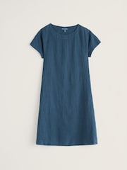 Seasalt Cornwall Blue Primary Dress - Image 4 of 5
