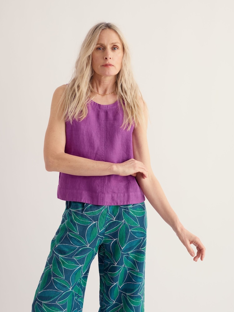 Seasalt Cornwall Purple Lighthouse Station Vest - Image 2 of 5