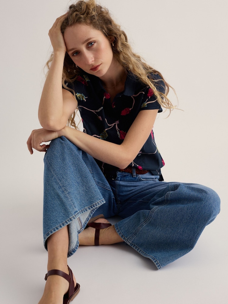 Seasalt Cornwall Blue Rushmaker Shirt - Image 1 of 5