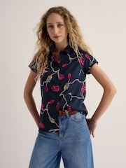 Seasalt Cornwall Blue Rushmaker Shirt - Image 2 of 5