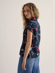 Seasalt Cornwall Blue Rushmaker Shirt - Image 3 of 5