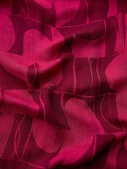 Seasalt Cornwall Pink Wilcove Scarf - Image 2 of 2