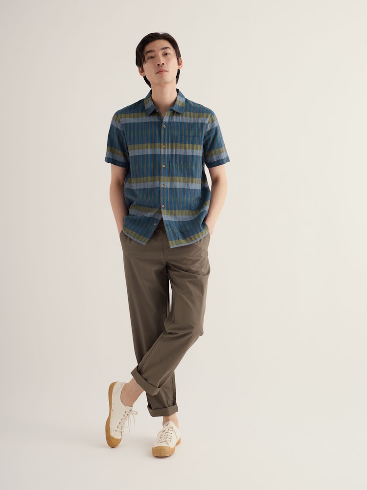 Seasalt Cornwall Blue Ropecraft Shirt - Image 1 of 5
