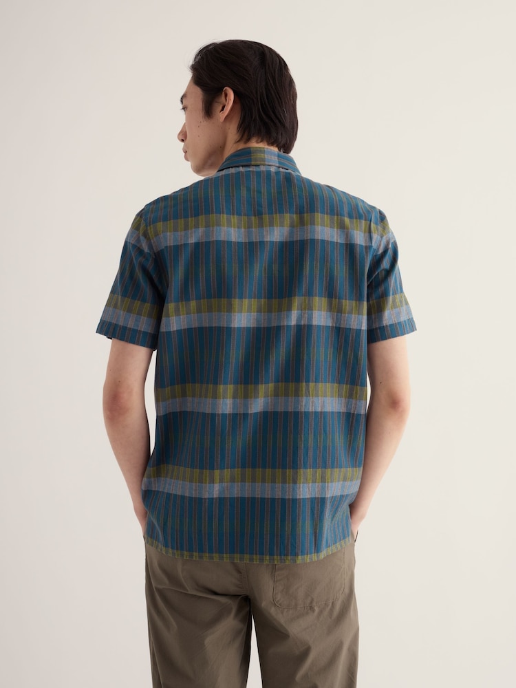 Seasalt Cornwall Blue Ropecraft Shirt - Image 2 of 5