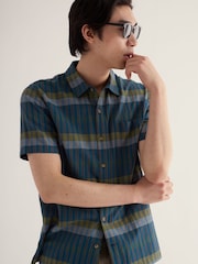 Seasalt Cornwall Blue Ropecraft Shirt - Image 3 of 5
